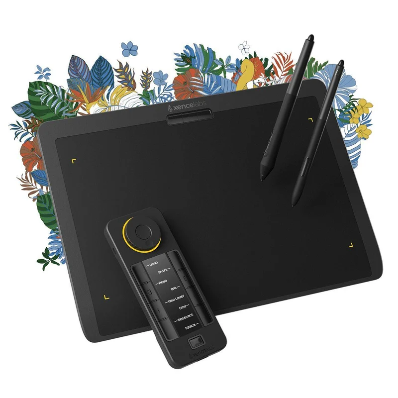 Xencelabs Pen Tablet Medium Bundle (Carbon Black) (BPH1212W-K02A)