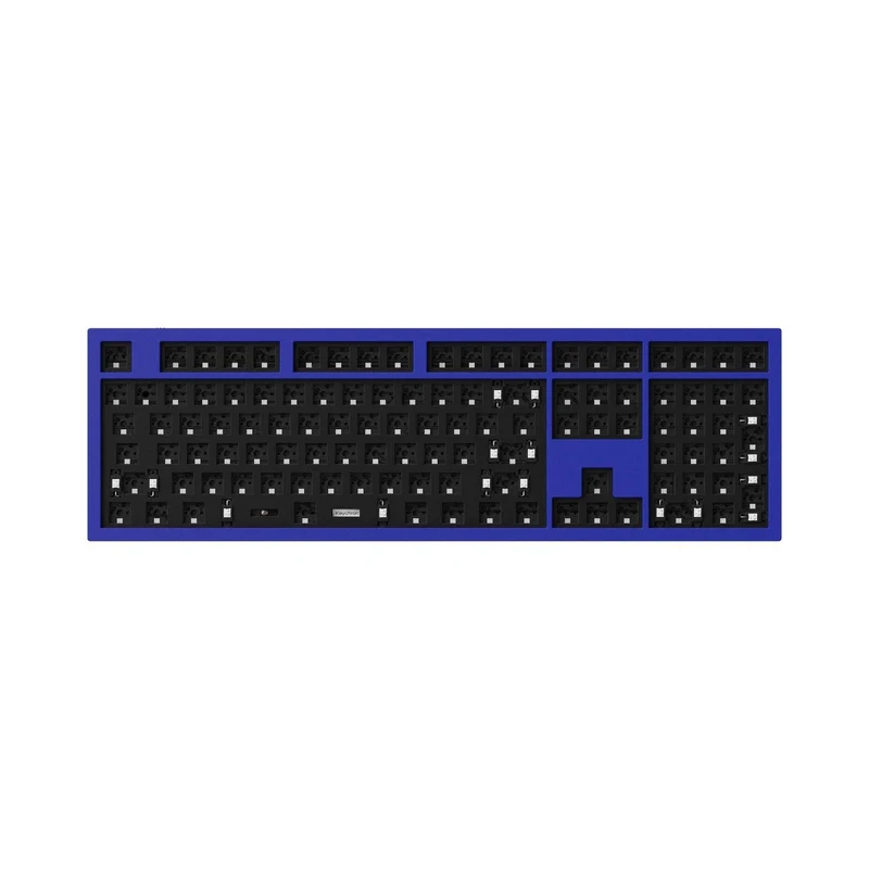 Keychron Q6 QMK Custom Mechanical Barebone Swappable RGB Backlight Keyboard - Navy Blue (Q6A3)