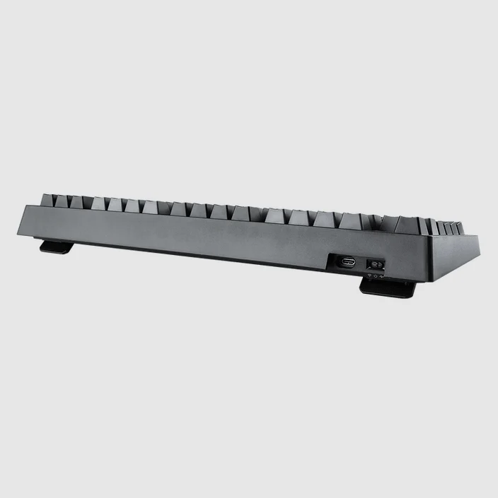 Tecware Phantom+ Elite 87-Keys RGB Wireless/Wired Black Mechanical Keyboard (Pre-Lubed Wraith Orange Tactile Switches)