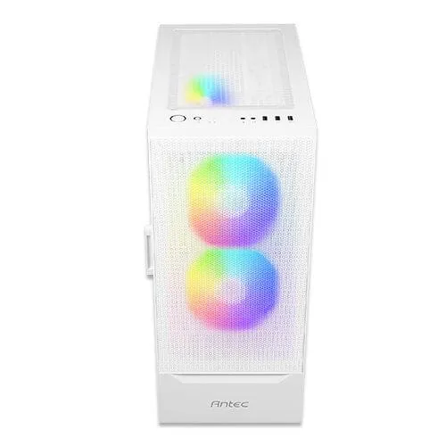 Antec NX410W V2 ATX Mid-Tower Gaming Case (White) + Antec 30X60 Gaming Mouse Pad