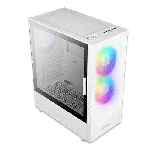 Antec NX410W V2 ATX Mid-Tower Gaming Case (White) + Antec 30X60 Gaming Mouse Pad