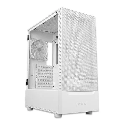 Antec NX410W V2 ATX Mid-Tower Gaming Case (White) + Antec 30X60 Gaming Mouse Pad