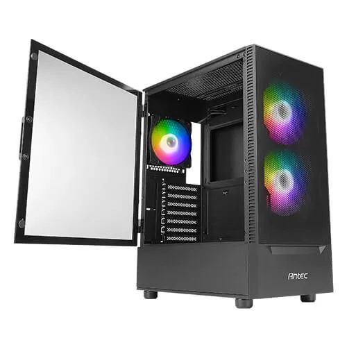Antec NX410 V2 ATX Mid-Tower Gaming Case (Black) + Antec 30X60 Gaming Mouse Pad