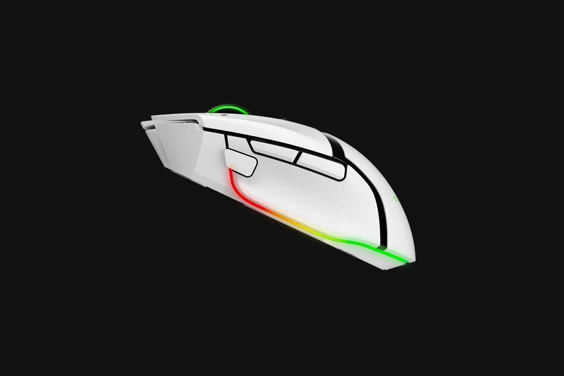 Razer Basilisk V3 Pro Customizable Wireless Ergonomic Gaming Mouse (White Edition)