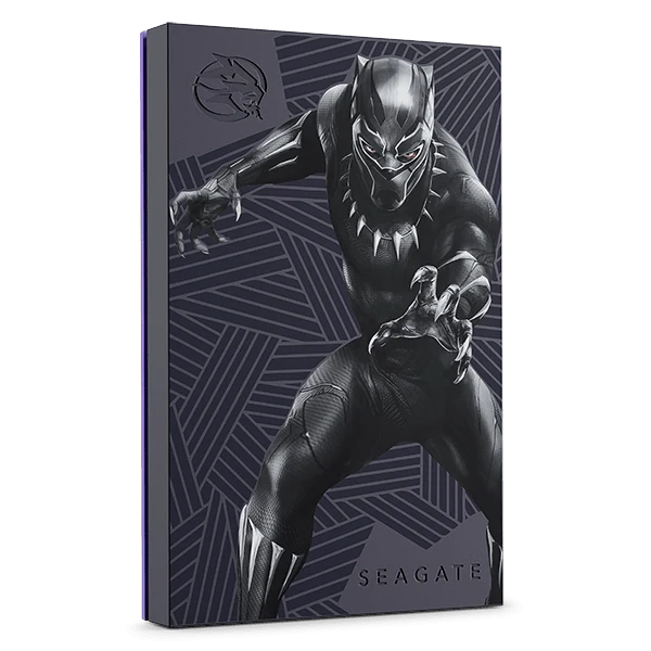 Seagate Firecuda Black Panther SE 2TB RGB External Gaming Hard Drive Compatible With PS5/ PC/ Mac/ XBOX S/X (STLX2000401)