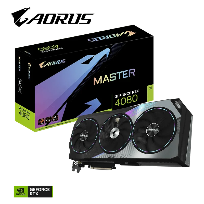 Gigabyte AORUS GeForce RTX 4080 16GB Master Graphics Card