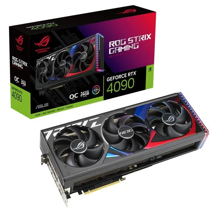 Asus ROG Strix GeForce RTX 4090 O24G Gaming Graphics Card