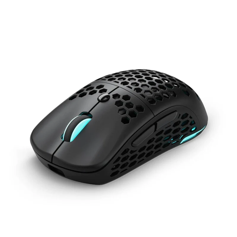 PWNAGE Ultra Custom Ambi RGB Wireless Gaming Mouse Honeycomb Sides (Black) (UC-A-H-B)