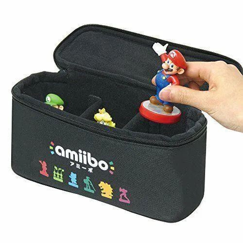 Nintendo Amiibo Hori Pouch Plus Black (AMB-006)