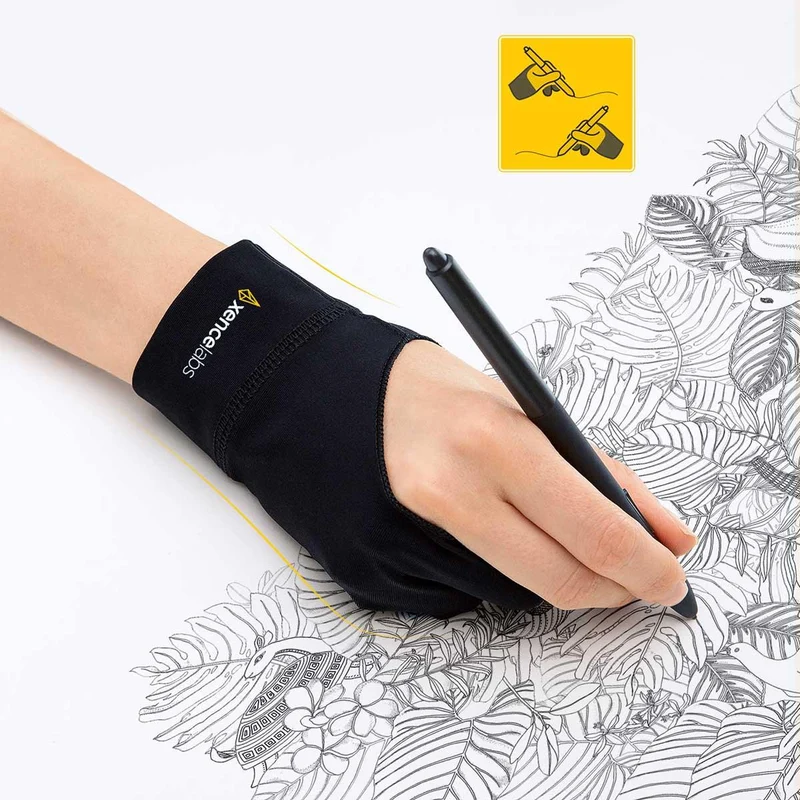 Xencelabs Small Drawing Glove (Black) (ACG12-S)