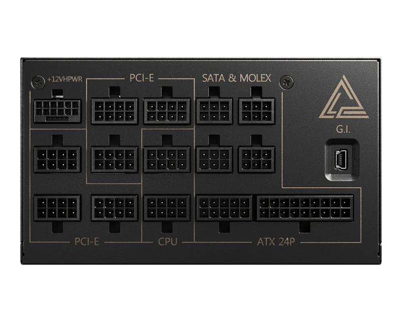 MSI MEG AI1300P PCIE5 Platinum 1300W Power Supply
