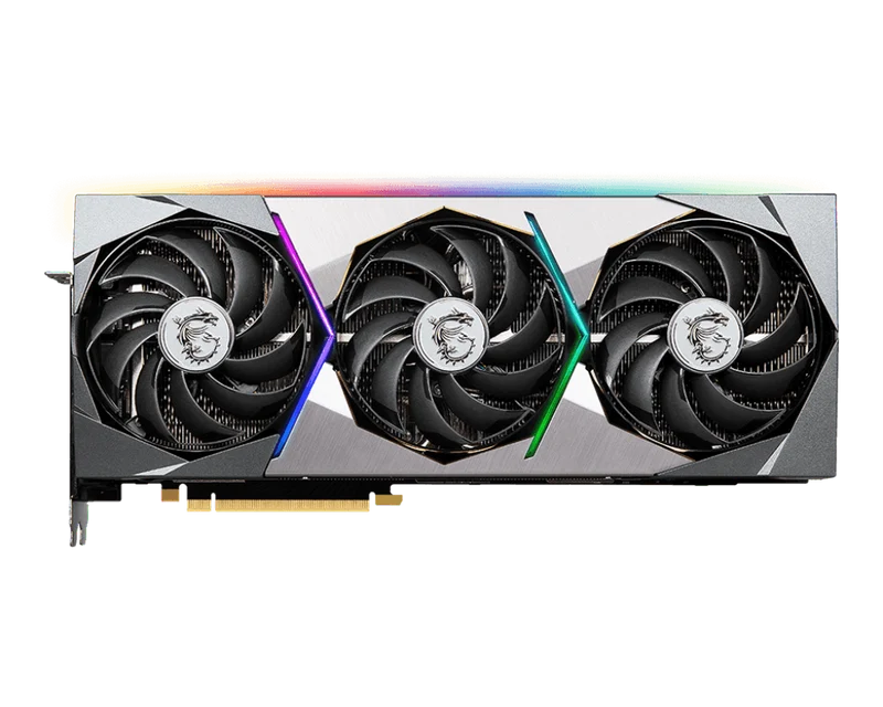 MSI GeForce RTX 3080 Suprim X 10G LHR Graphics Card + MSI MAG Coreliquid C240 RGB Liquid CPU Cooler