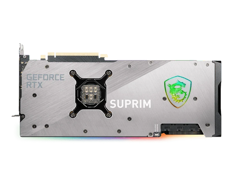 MSI GeForce RTX 3080 Suprim X 10G LHR Graphics Card + MSI MAG Coreliquid C240 RGB Liquid CPU Cooler