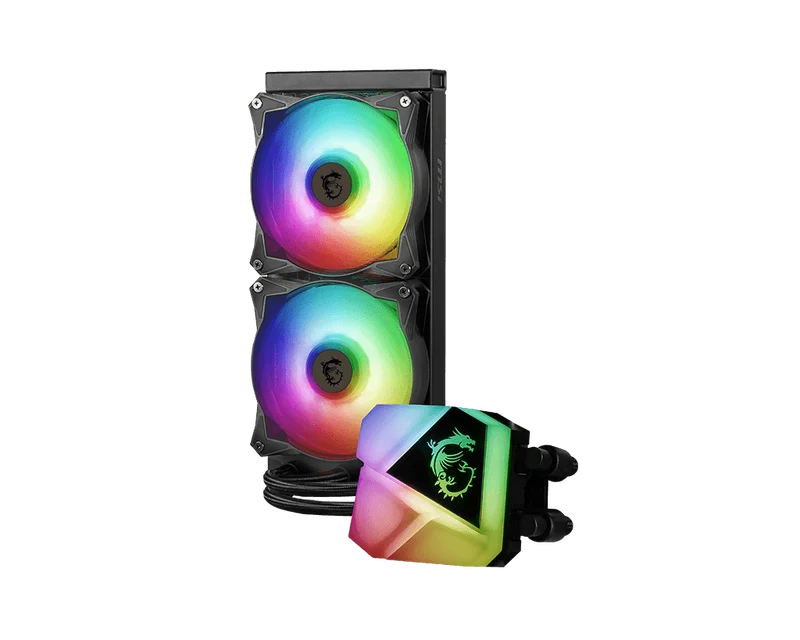 MSI GeForce RTX 3080 Suprim X 10G LHR Graphics Card + MSI MAG Coreliquid C240 RGB Liquid CPU Cooler