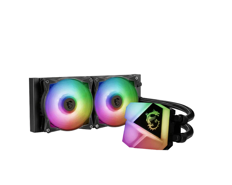 MSI GeForce RTX 3080 Suprim X 10G LHR Graphics Card + MSI MAG Coreliquid C240 RGB Liquid CPU Cooler