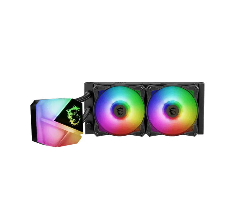 MSI GeForce RTX 3080 Suprim X 10G LHR Graphics Card + MSI MAG Coreliquid C240 RGB Liquid CPU Cooler