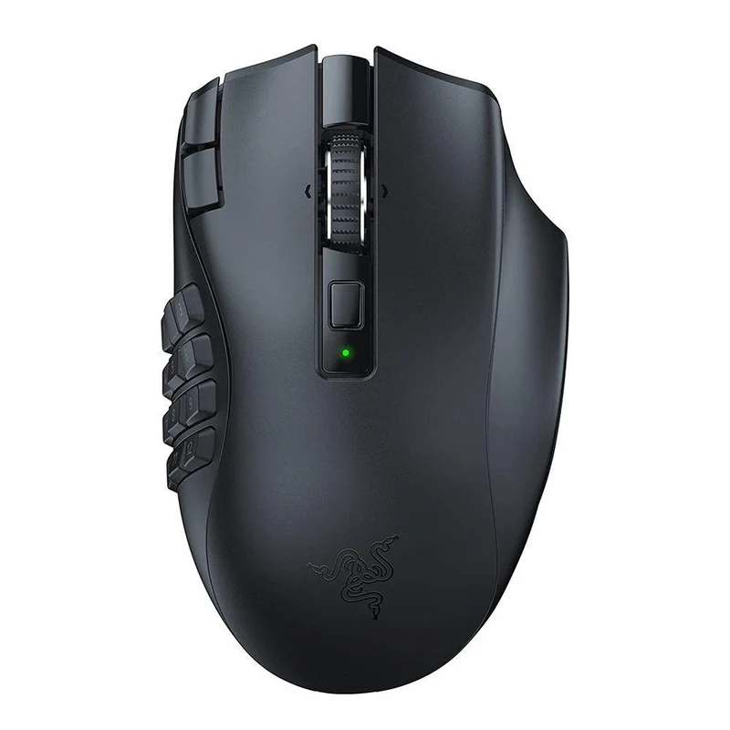 Razer Naga V2 Hyperspeed Ergonomic Wireless MMO Gaming Mouse