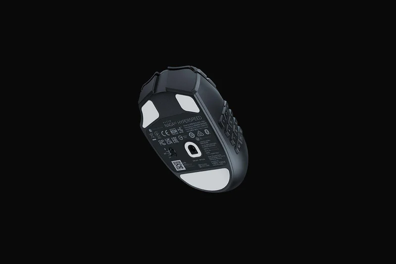 Razer Naga V2 Hyperspeed Ergonomic Wireless MMO Gaming Mouse