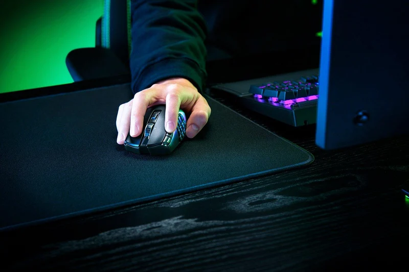 Razer Naga V2 Hyperspeed Ergonomic Wireless MMO Gaming Mouse