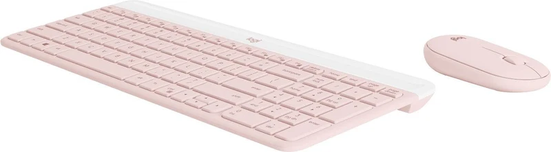 Logitech Slim Combo Mk470 Wireless Keyboard And Mouse (Rose)