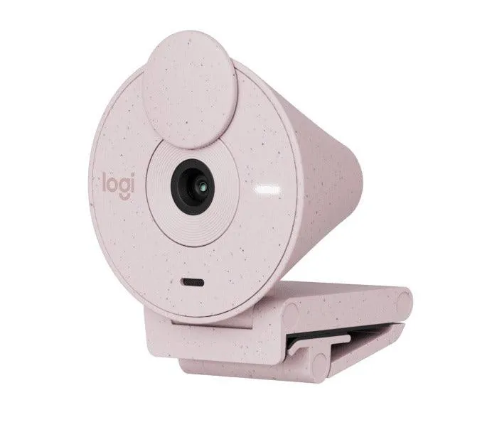Logitech Brio 300 Full HD 1080P Webcam (Rose)