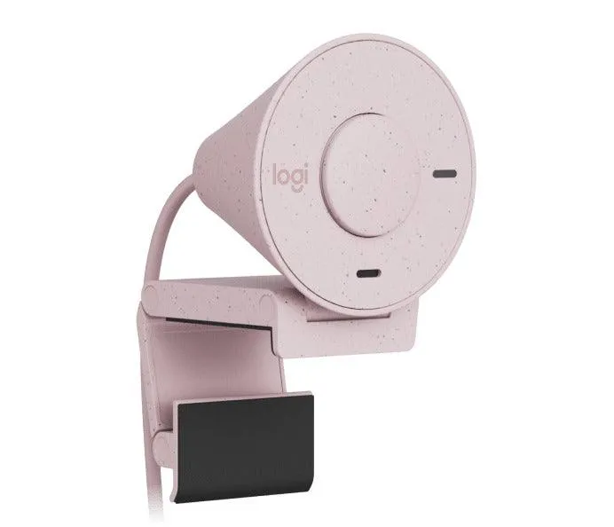 Logitech Brio 300 Full HD 1080P Webcam (Rose)