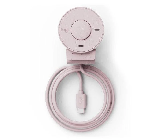 Logitech Brio 300 Full HD 1080P Webcam (Rose)