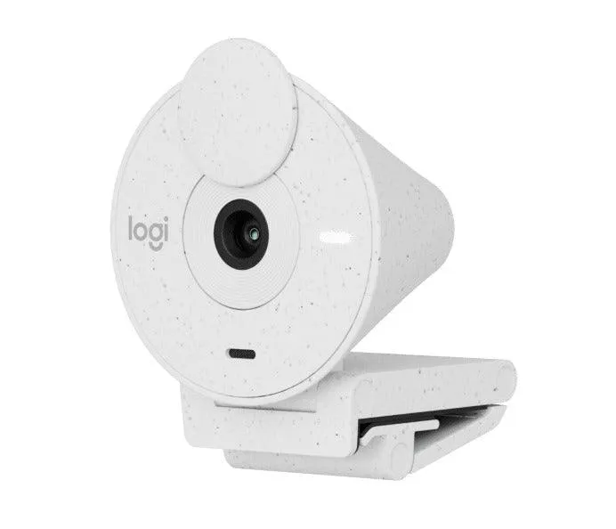 Logitech Brio 300 Full HD 1080P Webcam (Off-White)