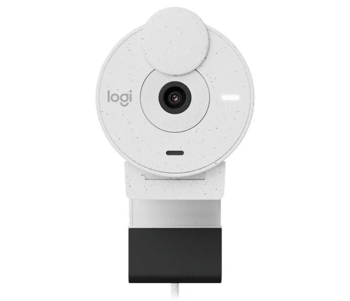 Logitech Brio 300 Full HD 1080P Webcam (Off-White)