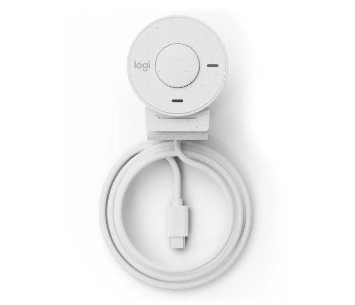 Logitech Brio 300 Full HD 1080P Webcam (Off-White)
