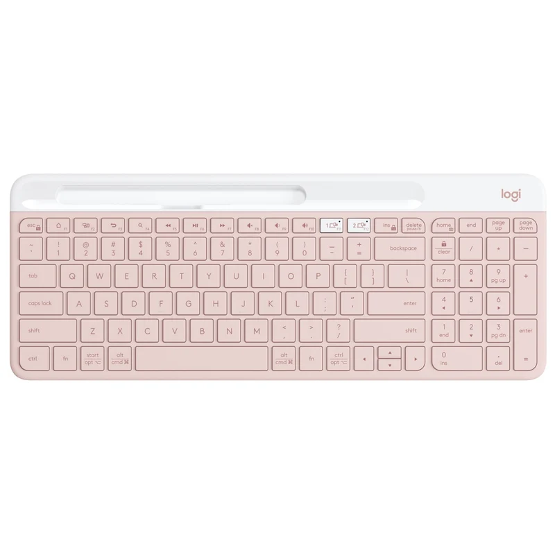 Logitech K580 Slim Multi-Device Wireless Keyboard (Rose)