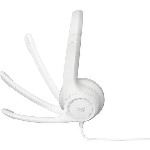 Logitech H390 USB Computer Headset (Off-White)