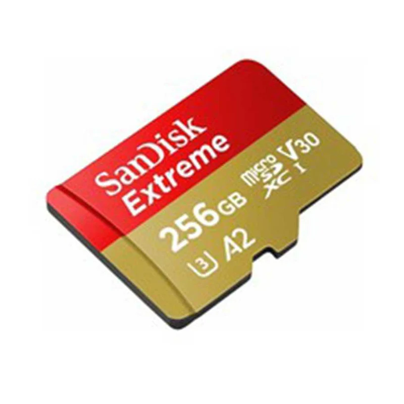 Sandisk Extreme 256GB 190MB/S UHS-1 MICROSDXC Card For Mobile Gaming (SDSQXAV-256G-GN6MN)