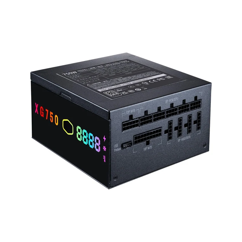Cooler Master XG750 Plus Platinum ATX Full Modular ARGB Power Supply