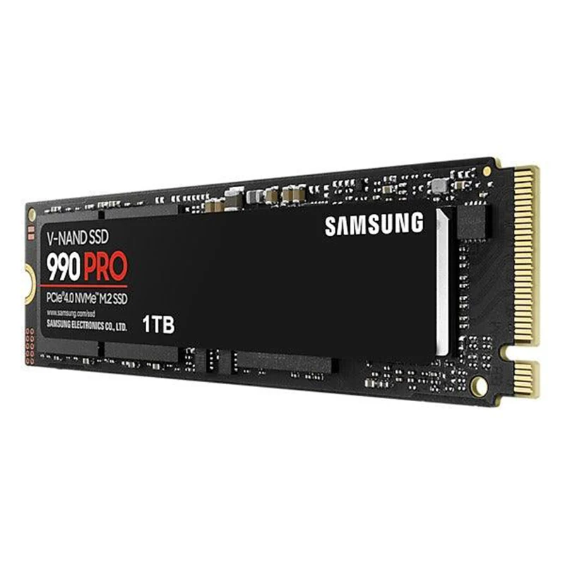 Samsung 990 Pro 1TB PCIE 4.0 NVME M.2 SSD (MZ-V9P1T0BW)