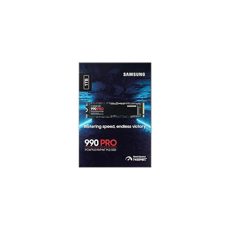 Samsung 990 Pro 1TB PCIE 4.0 NVME M.2 SSD (MZ-V9P1T0BW)
