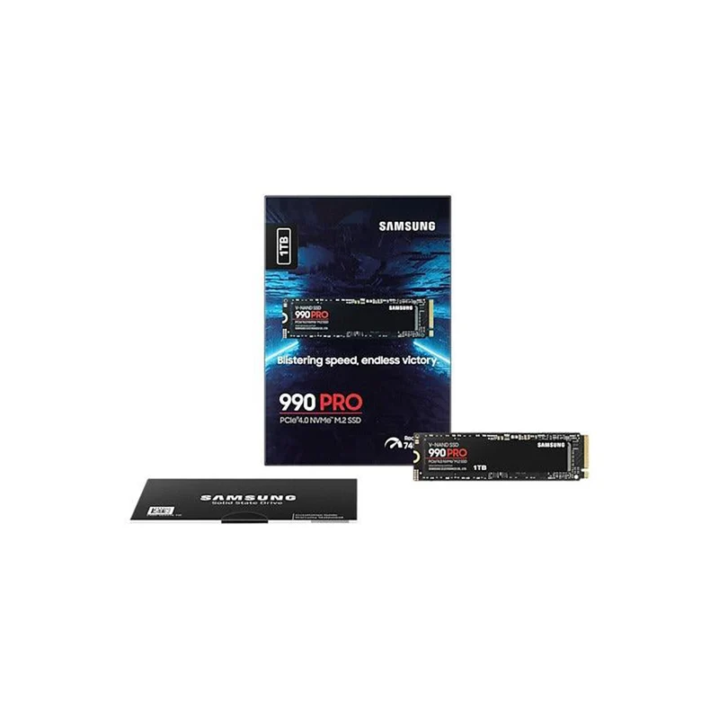 Samsung 990 Pro 1TB PCIE 4.0 NVME M.2 SSD (MZ-V9P1T0BW)