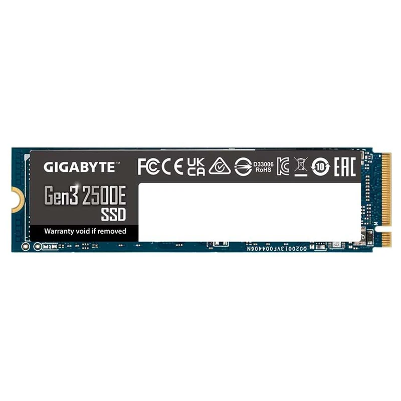 Gigabyte GEN3 2500E 500GB PCIE 3.0 X4 NVME SSD (G325E500G)