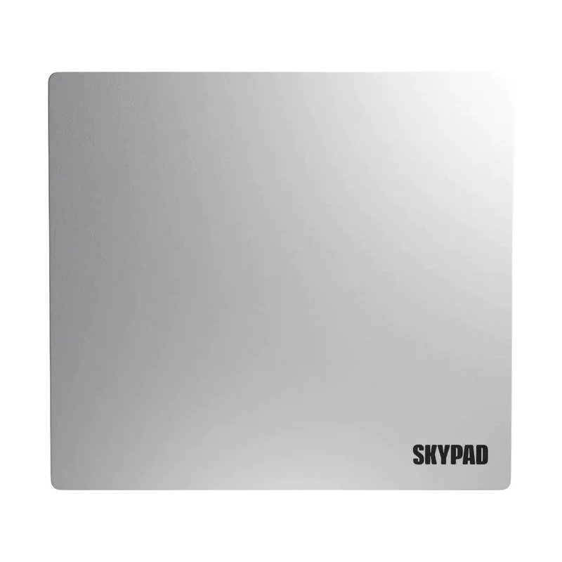 Skypad Glass Mousepad 3.0 XL - White Text