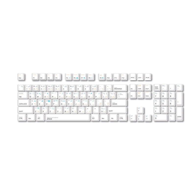Royal Kludge PBT Keycaps 136 Keys CR-9