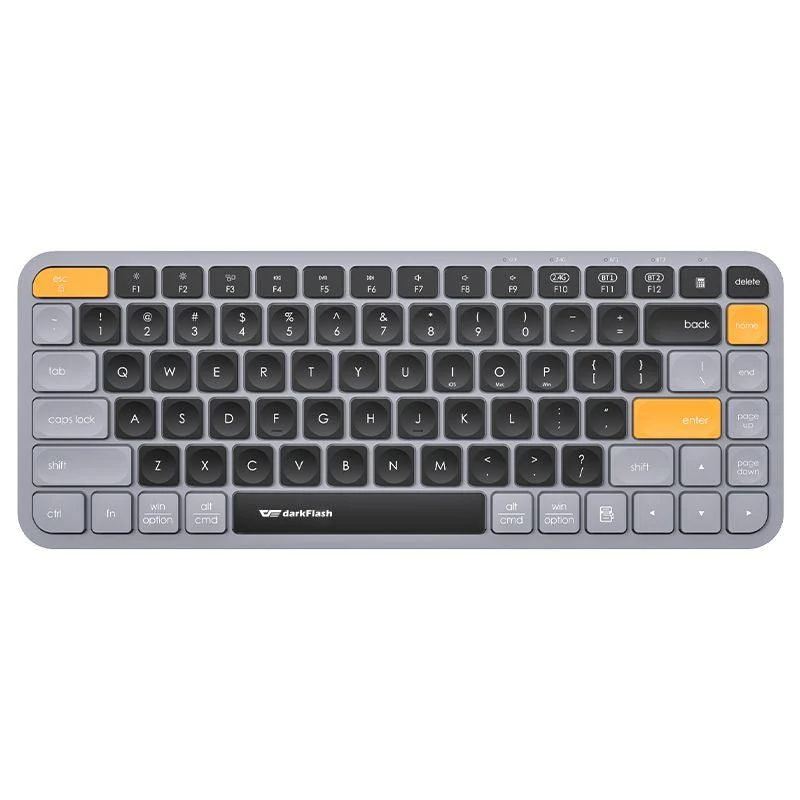 Darkflash V200 Wireless Bluetooth Keyboard (Brown Sugar)