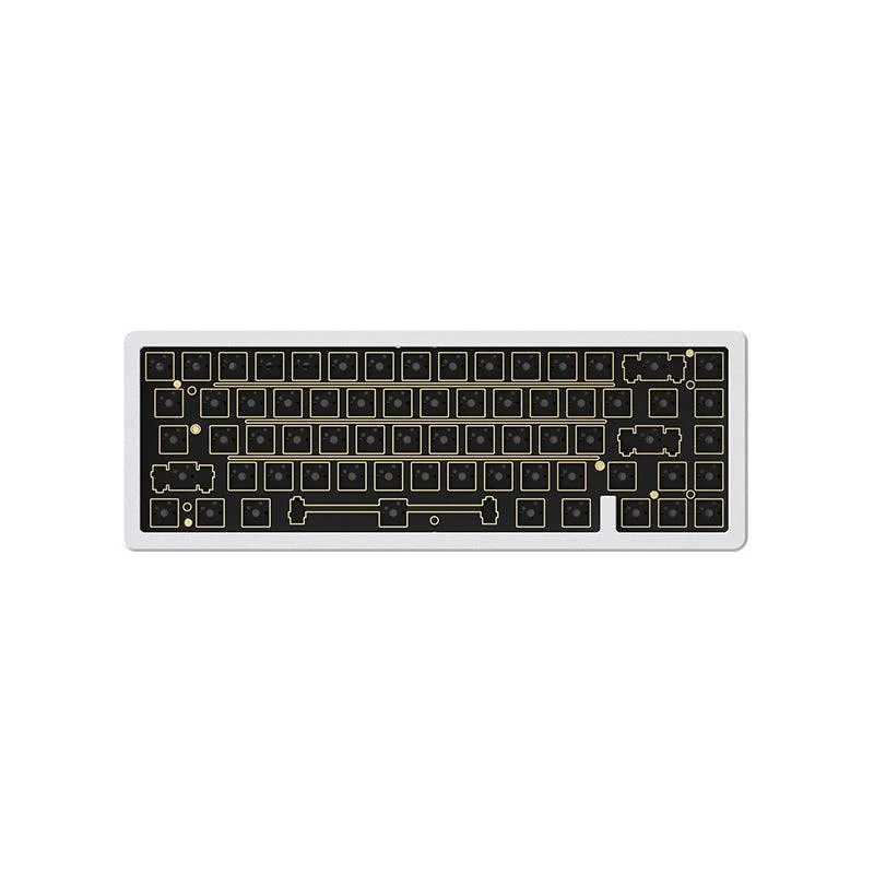 AKKO SPR67 Spring Mount Keyboard Kit (White)