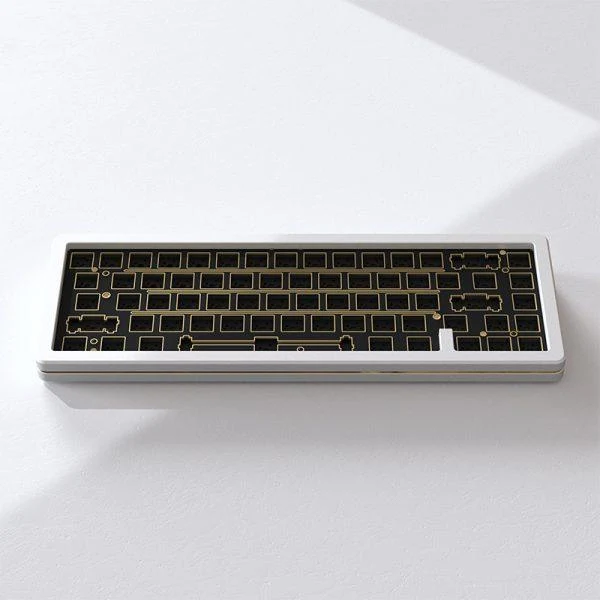 AKKO SPR67 Spring Mount Keyboard Kit (White)