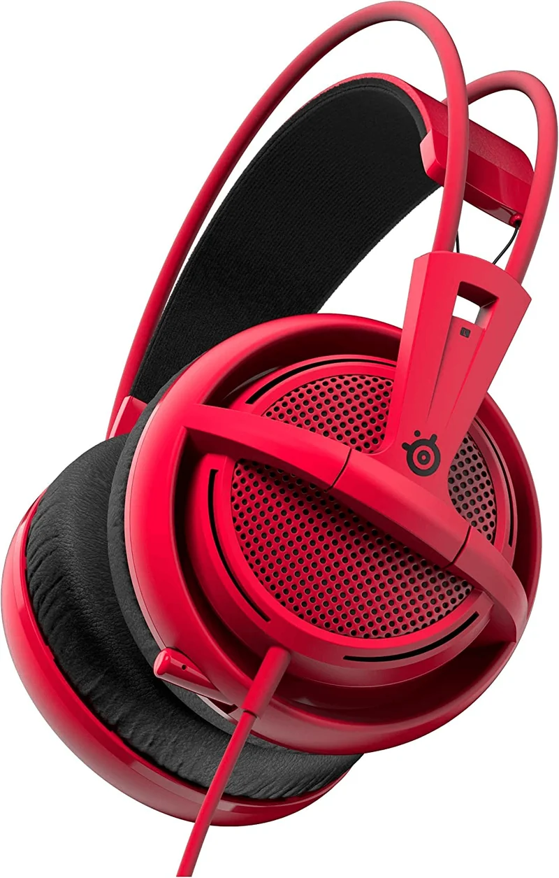 STEELSERIES SIBERIA 200 FORGED RED GAMING HEADSET (PN51135)