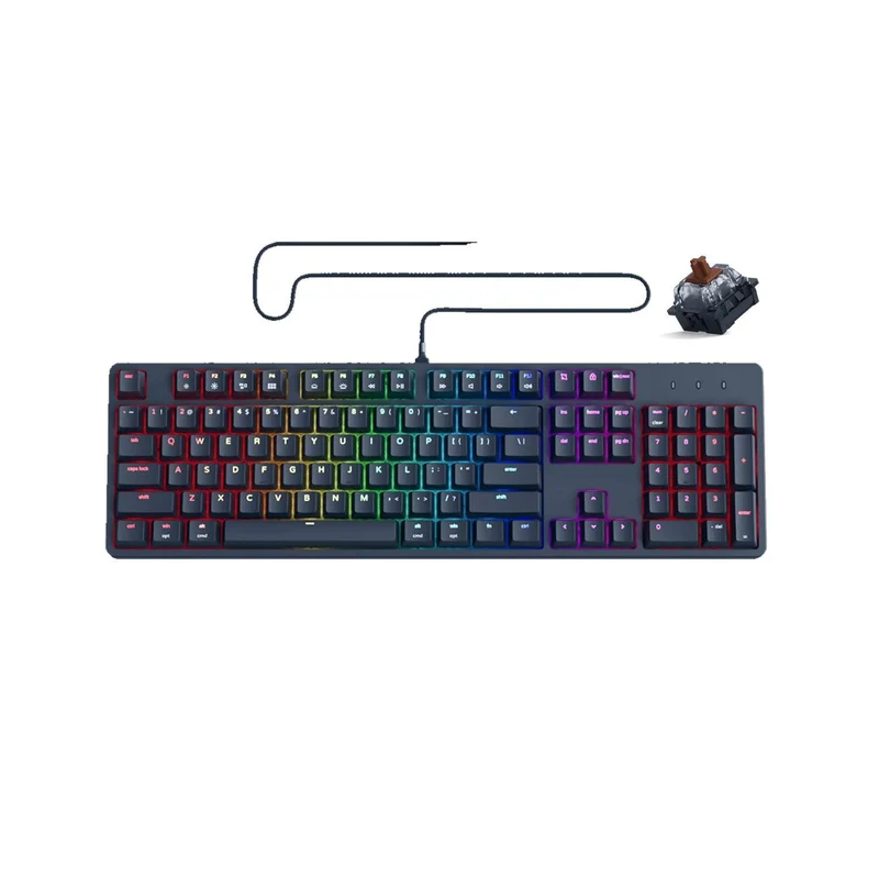 PWNAGE Ultra Custom Optical Mechanical Gaming Keyboard Black (Tactile Brown Switches) (UC-MK-BF-OT)