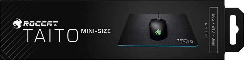 Roccat Taito Shiny Black Gaming Mousepad Mini Size 3MM