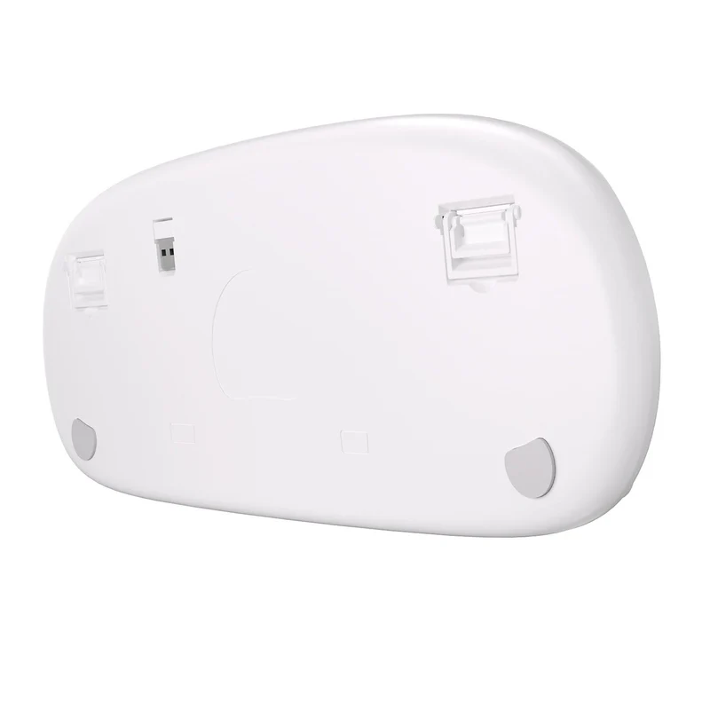 Royal Kludge RK Round Tri-Mode RGB 68 Keys Hot Swappable Mechanical Keyboard White (Pink Switch)