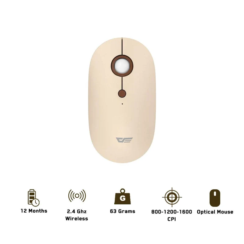 Darkflash M310 Wireless Bluetooth Mouse (Mocha)