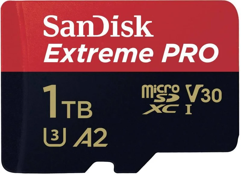 Sandisk Extreme PRO 1TB 170MB/S MICROSDXC UHS-1 Card With Adapter (SDSQXCZ-1T00-GN6MA)