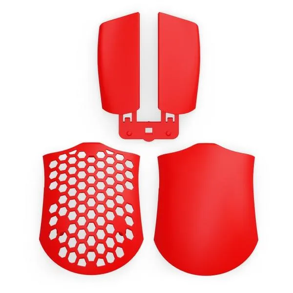 PWNAGE Ultra Custom Extra Cover Set Symm 2 (Red) (ECS-S2-R)